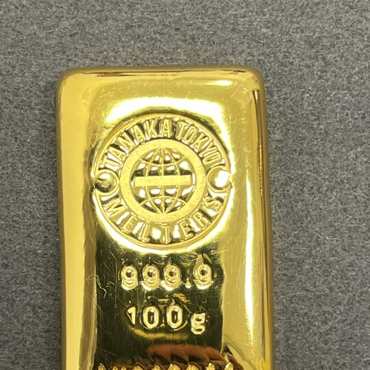 画像15516：田中貴金属　インゴット　100g
