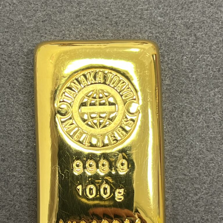 画像15516：田中貴金属　インゴット　100g