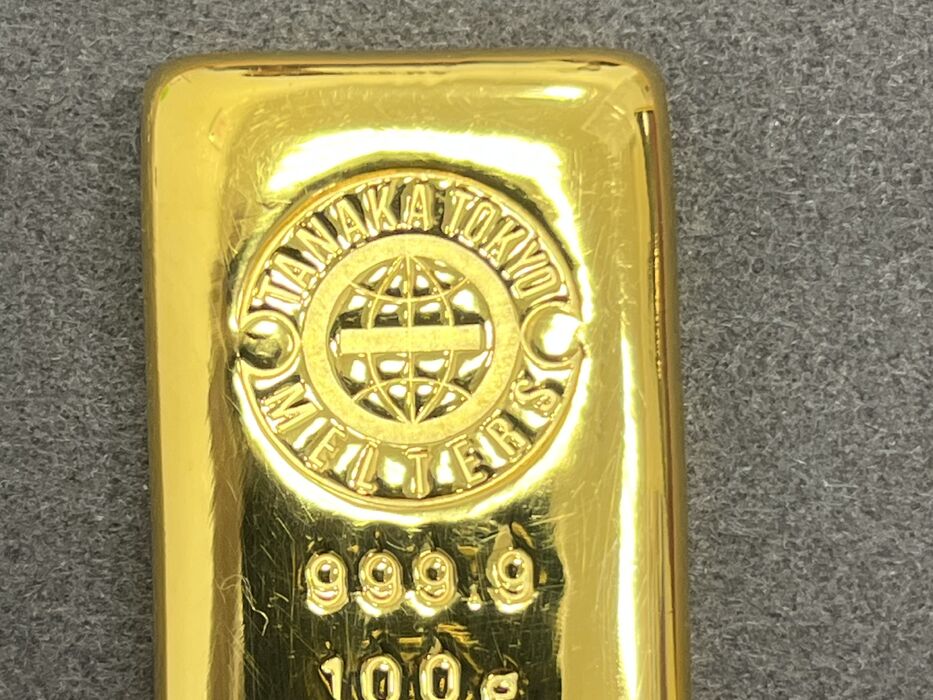 画像15516：田中貴金属　インゴット　100g