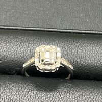 画像15947：K18　Pt900　コンビ　オパール　リング