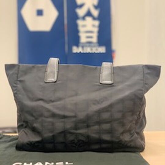 画像2553：シャネル　ニュートラベルライン　トートバック