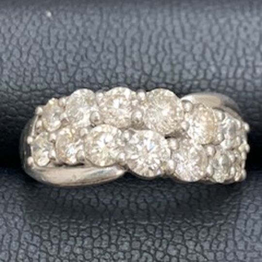 画像3674：Pt900 D2.6ct リング